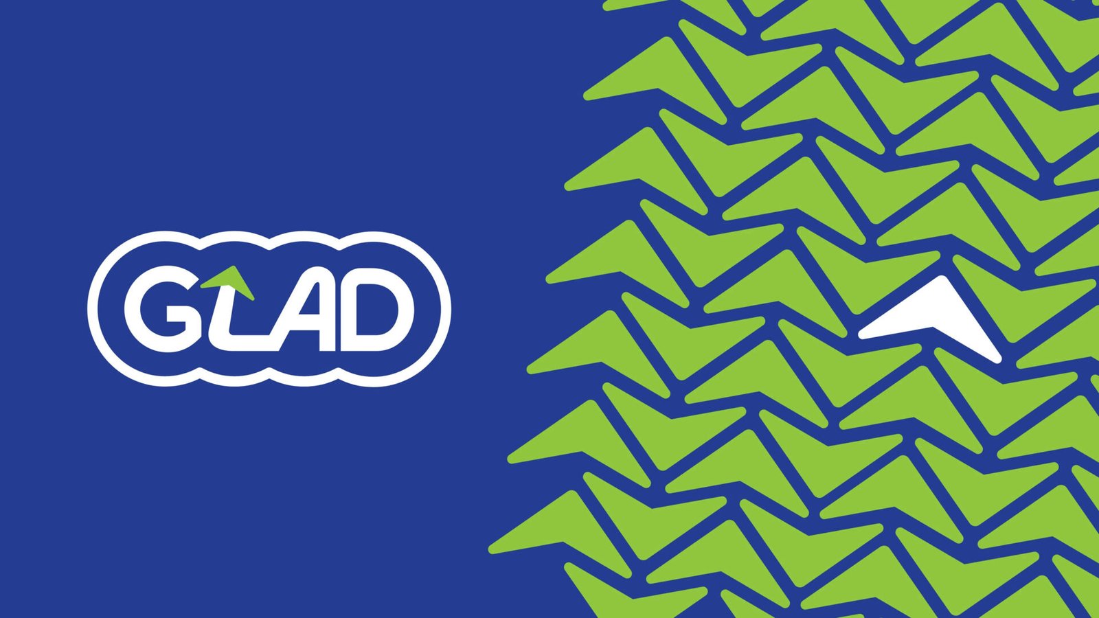 GLAD — design by We Define Net