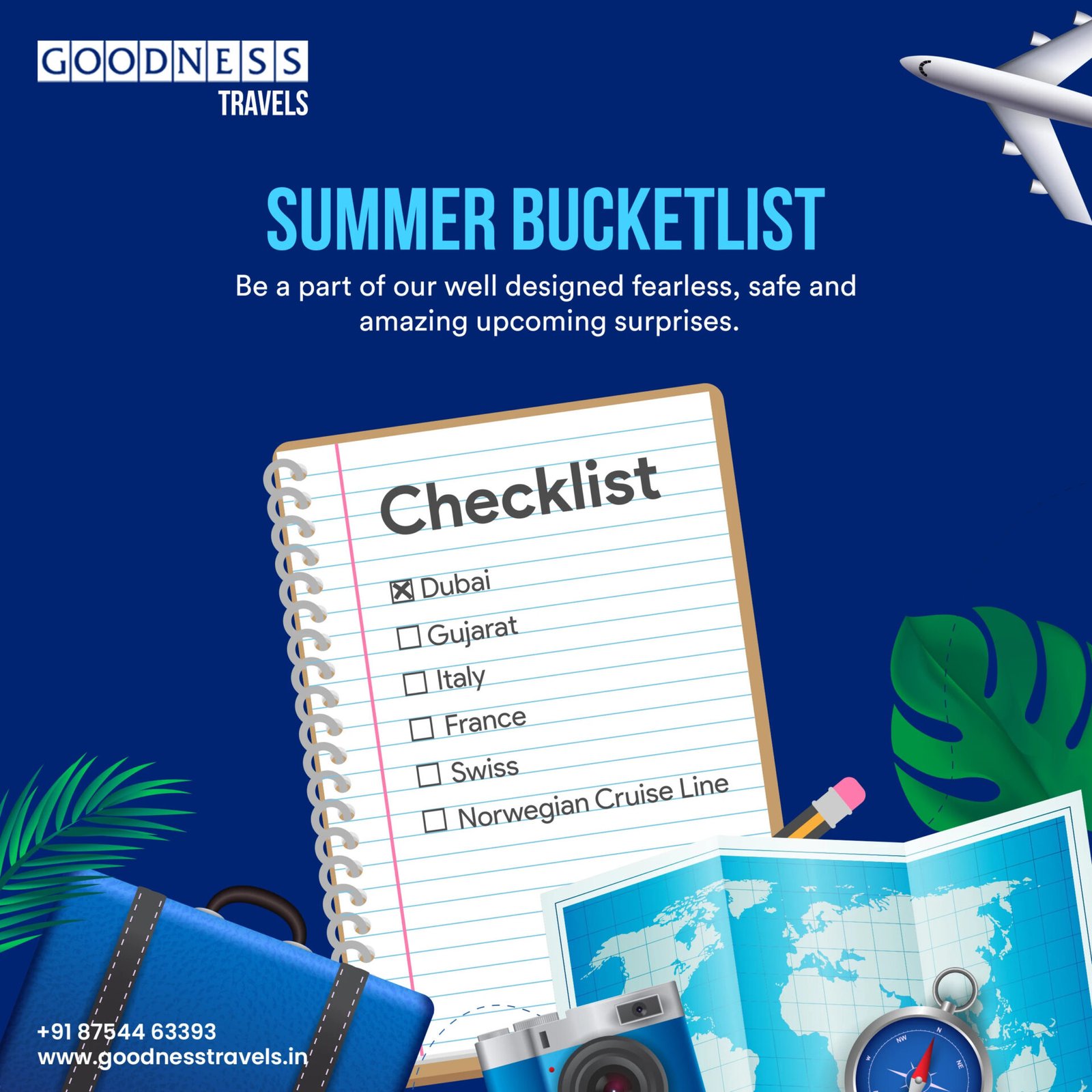 Goodness Travels — design by We Define Net