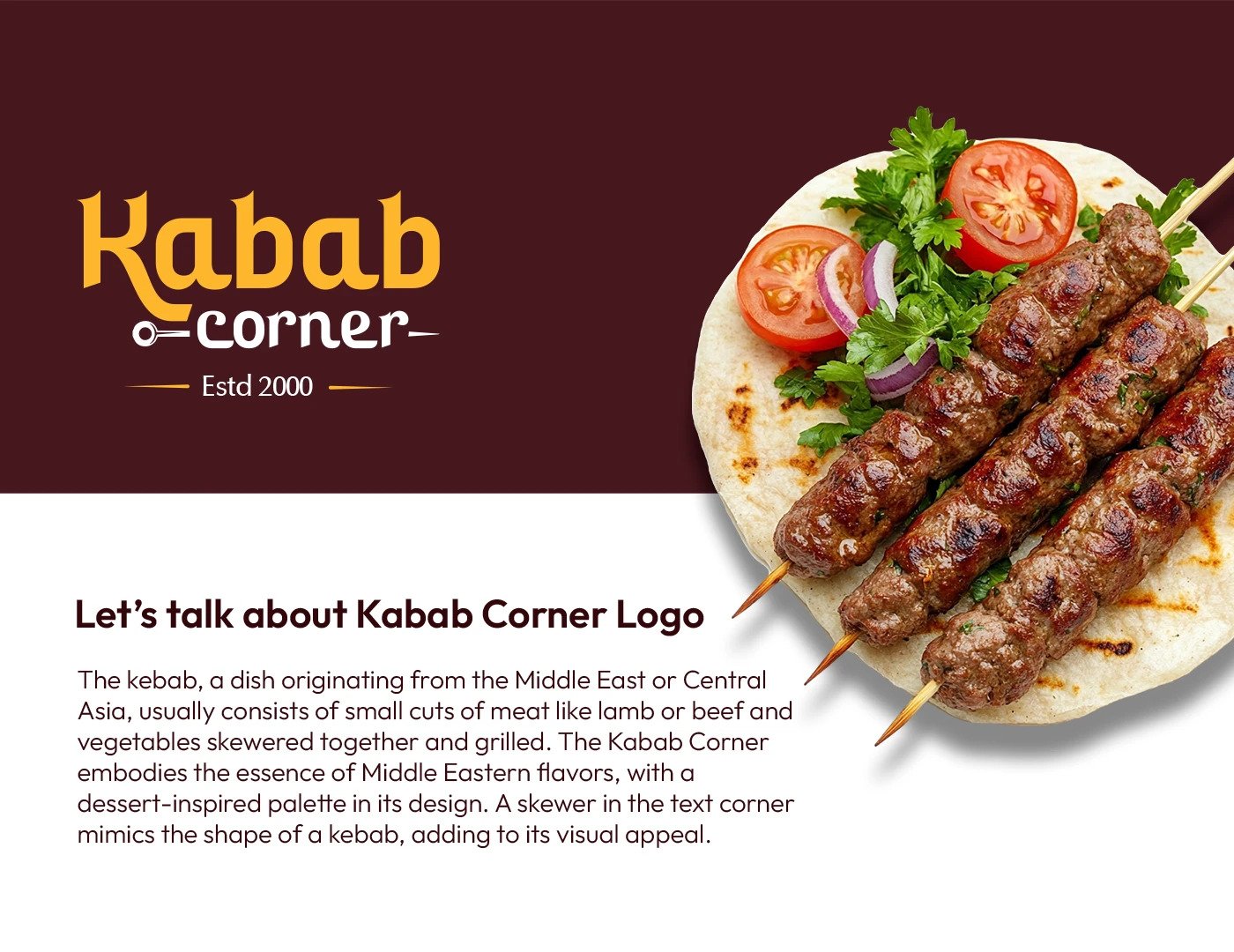 Kebab Corner at Greams Road — design by We Define Net