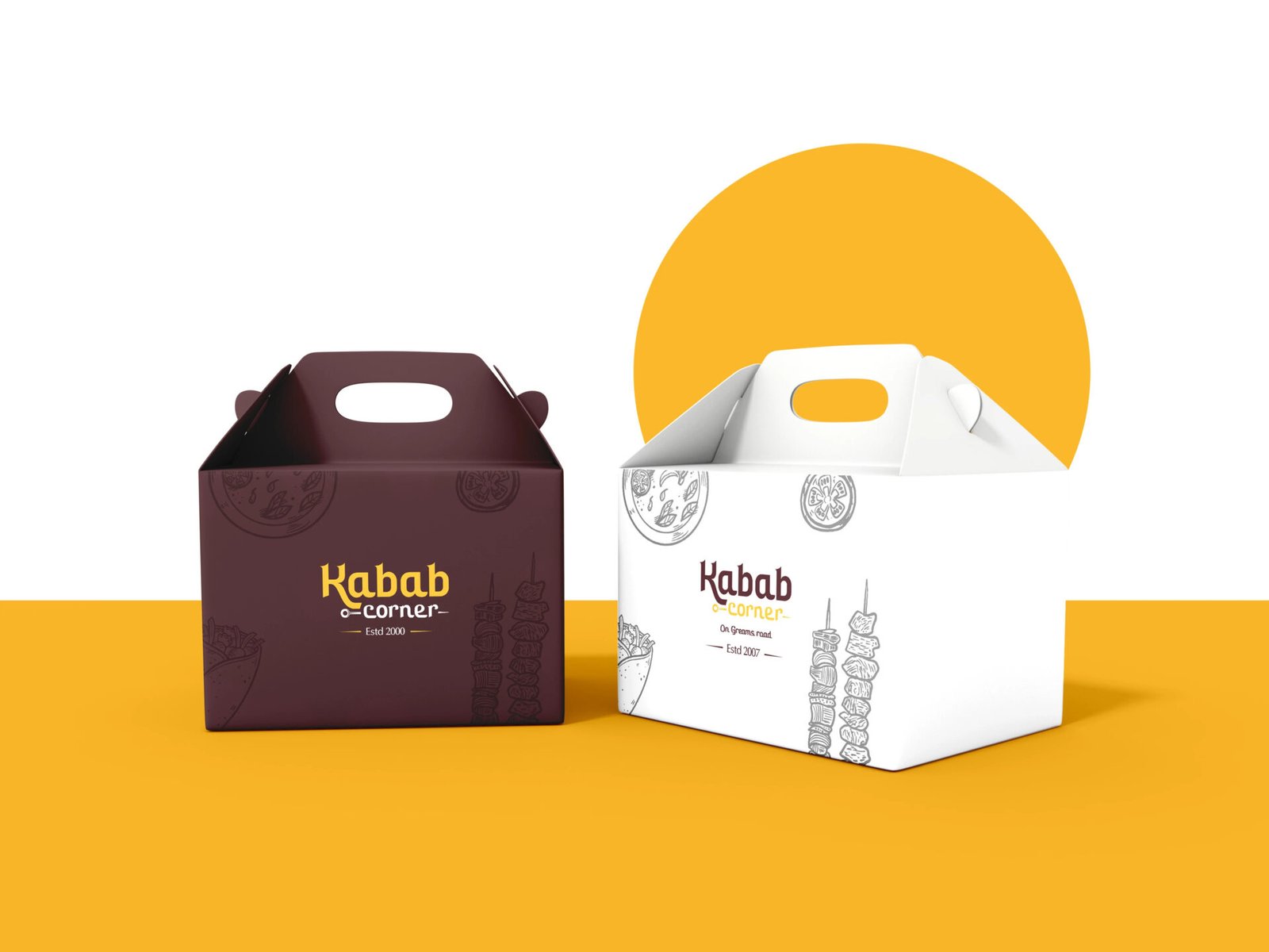 Kebab Corner at Greams Road — design by We Define Net