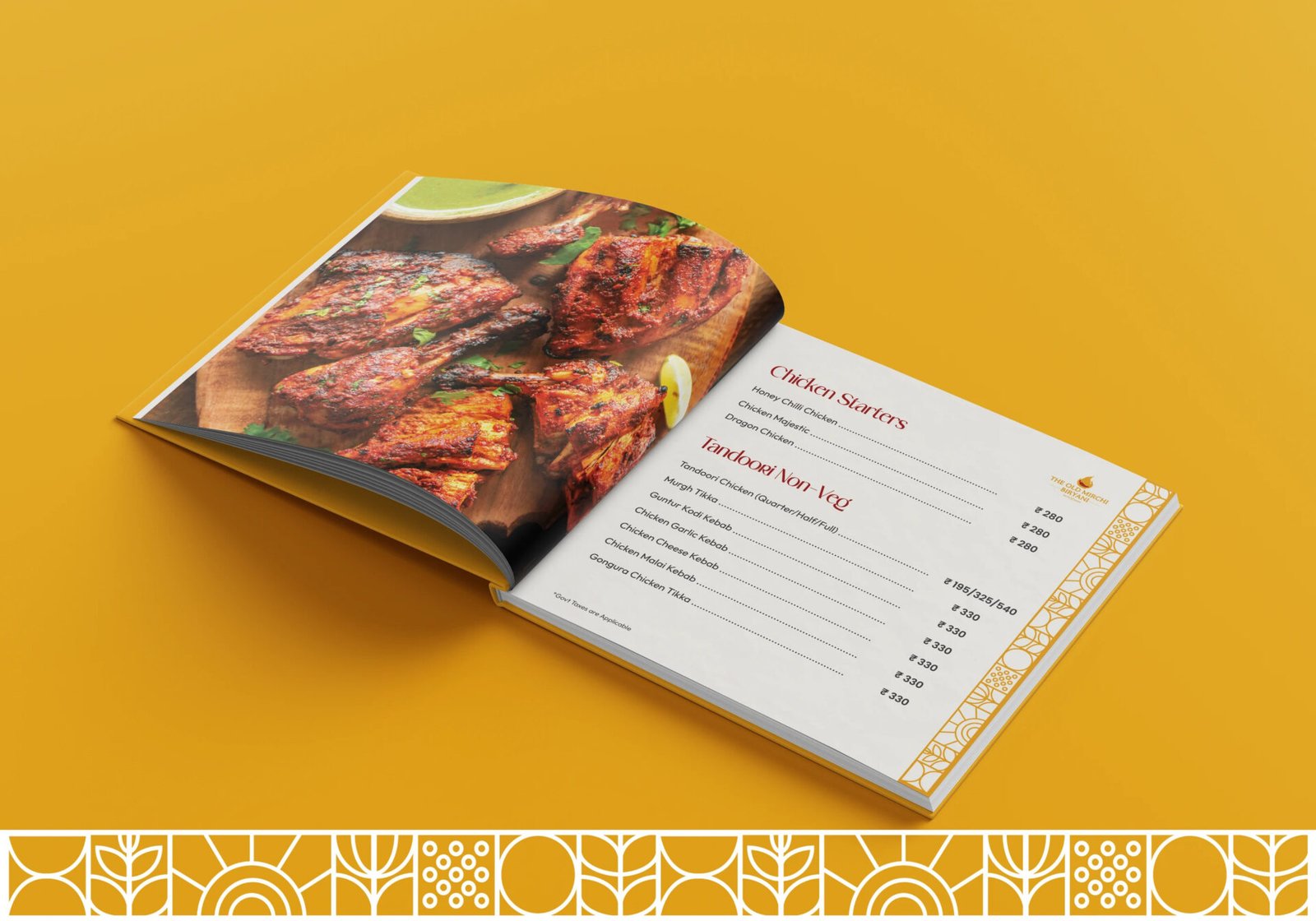 Old Mirchi Biryani — design by We Define Net