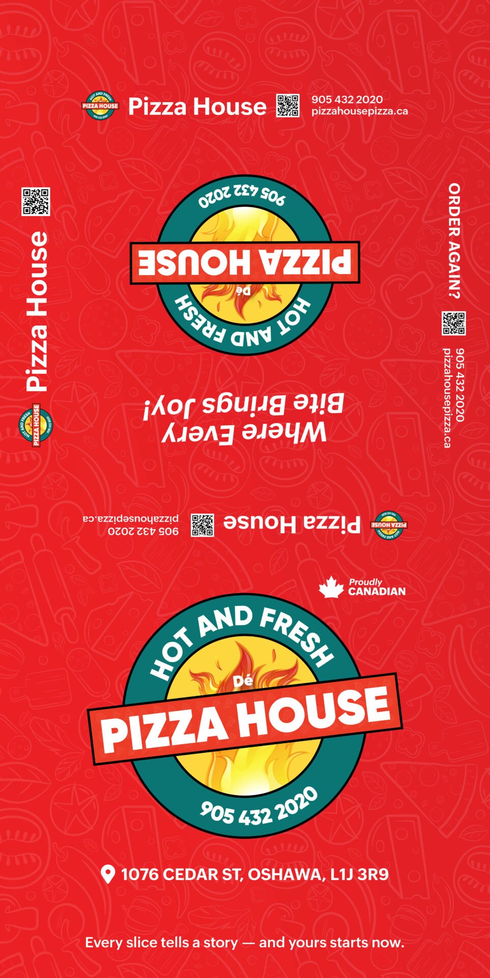 Pizza House — design by We Define Net