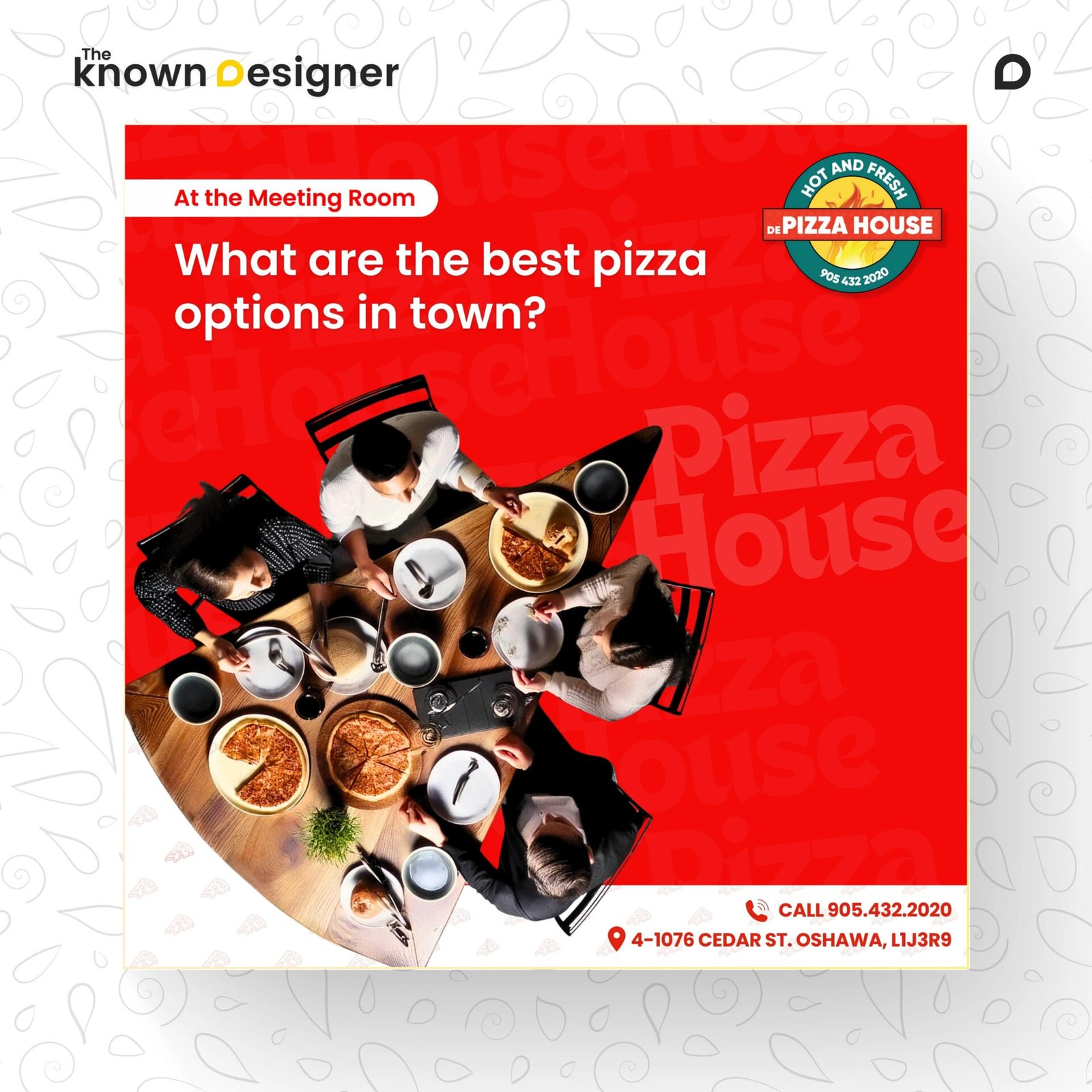 Pizza House — design by We Define Net