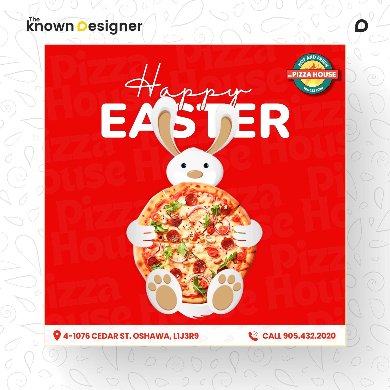 Pizza House — design by We Define Net