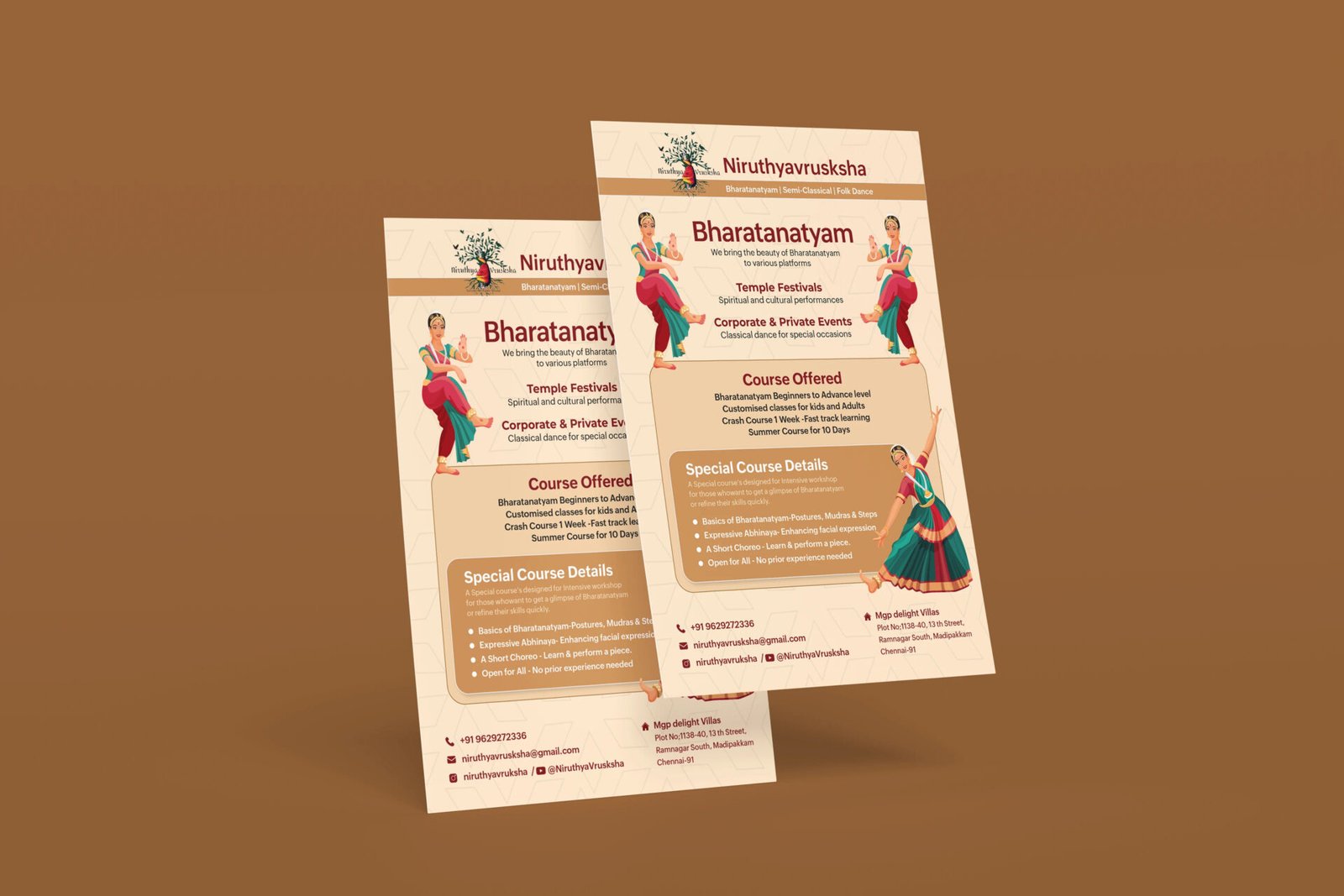 Print Media works — design by We Define Net