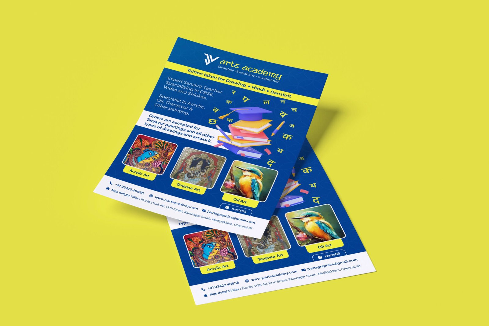 Print Media works — design by We Define Net