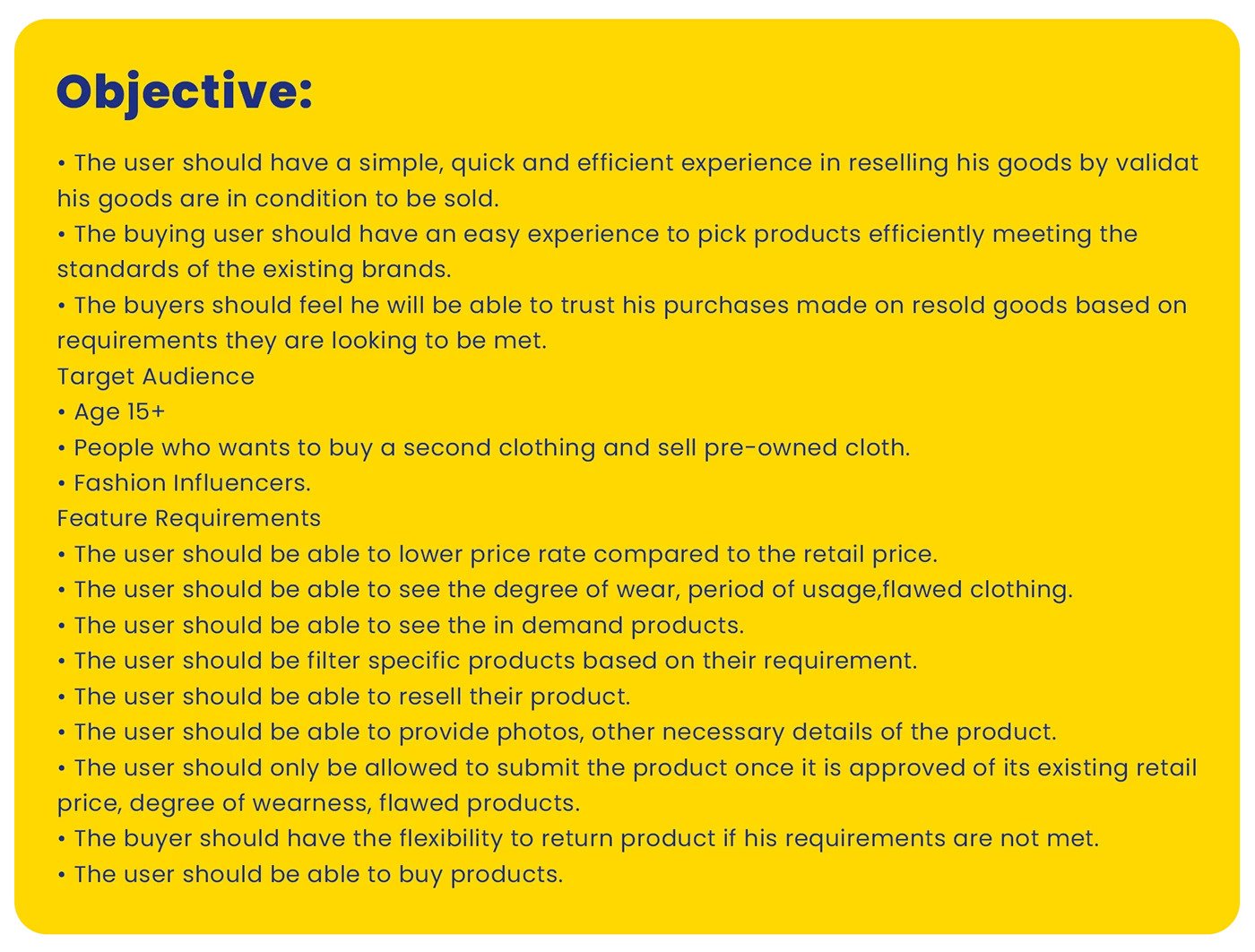 ReStyle UX Case Study Used Clothes Selling App — design by We Define Net