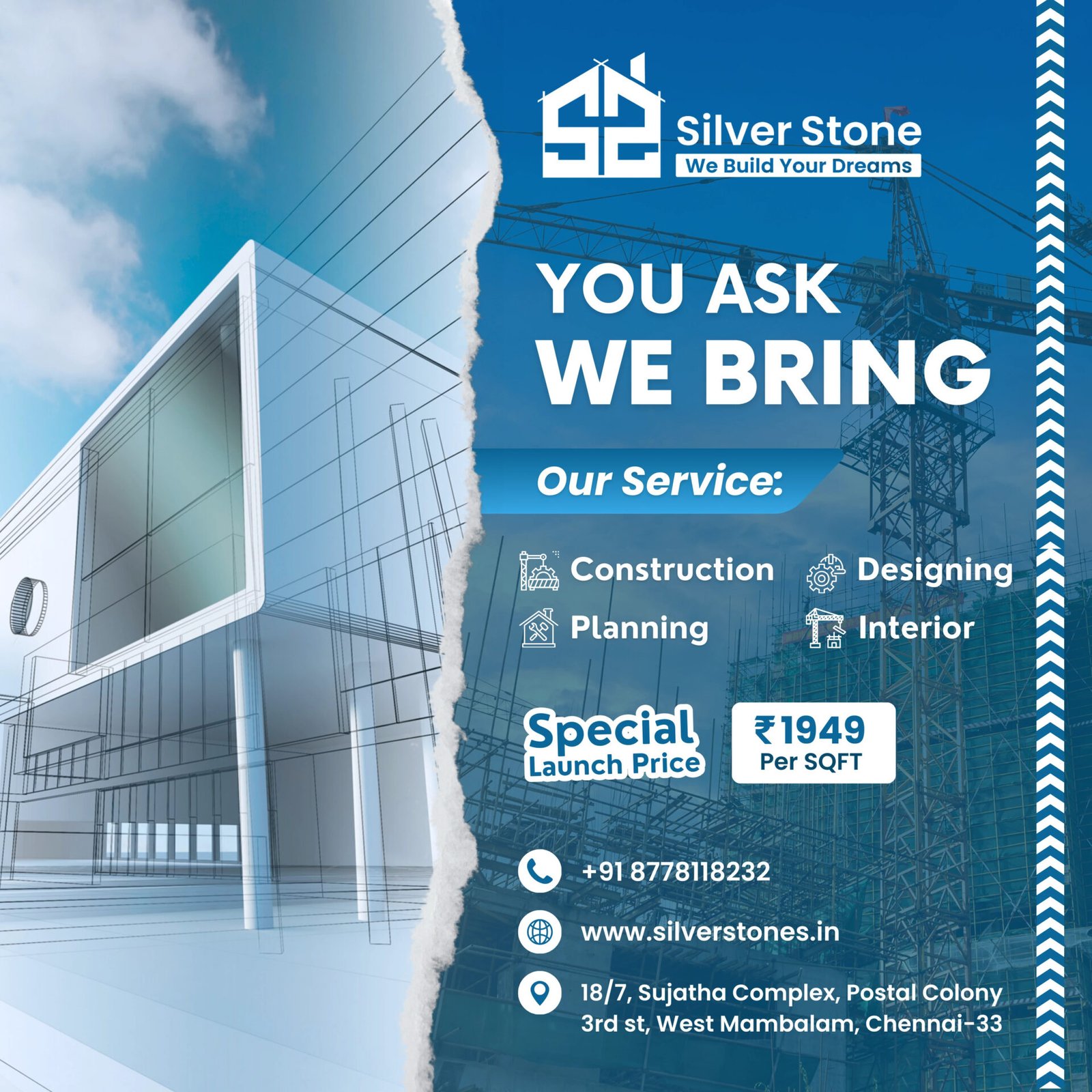 Silver Stone — design by We Define Net