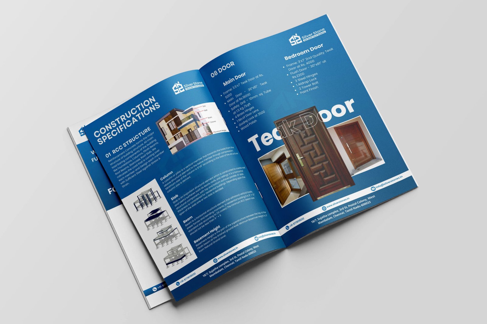 Silver Stone — design by We Define Net
