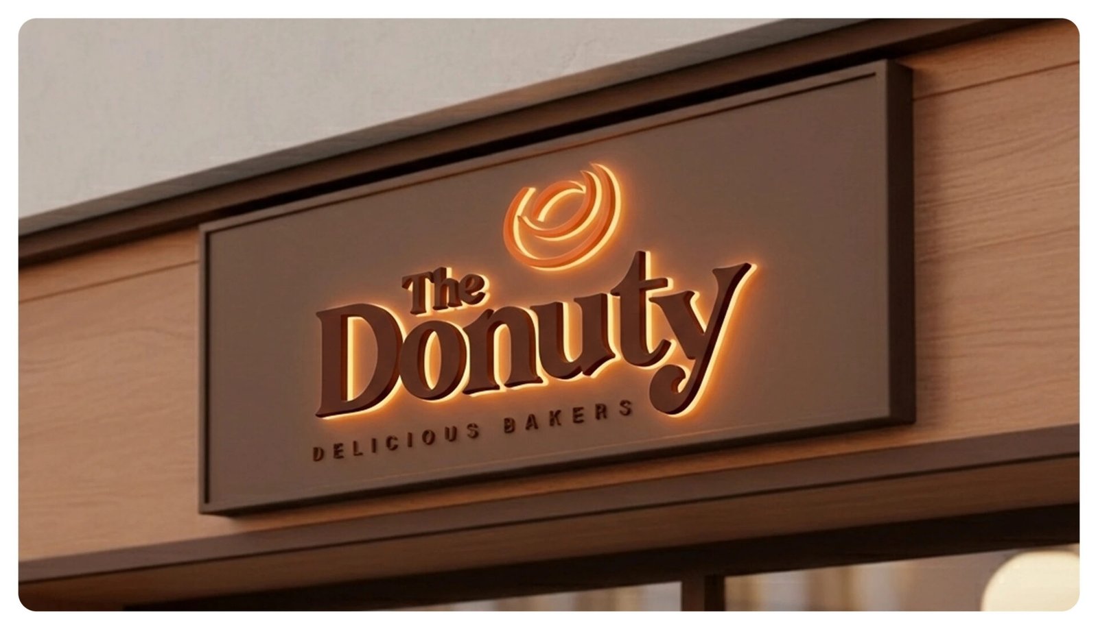 The Donuty Donut Cafe Bakery Brand Identity — design by We Define Net