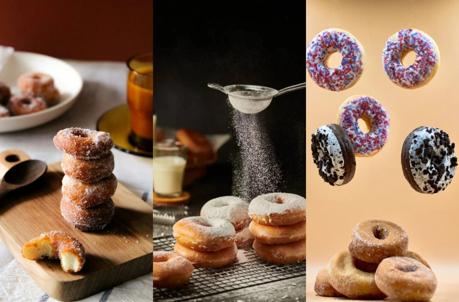 The Donuty Donut Cafe Bakery Brand Identity — design by We Define Net